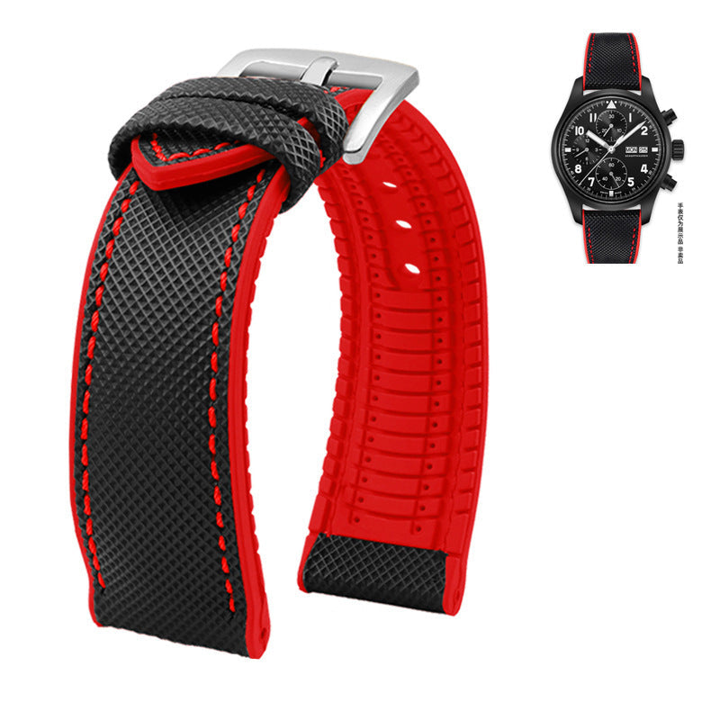Nylon Rubber Watch Strap Adapter