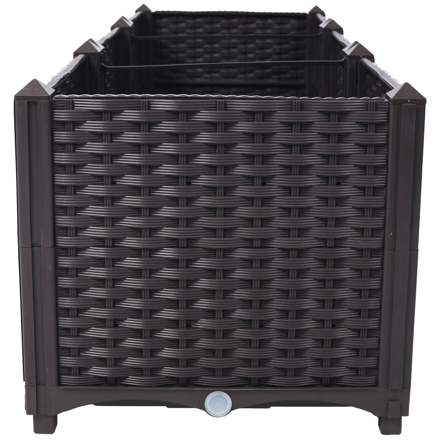 Deep Raised Garden Bed Plastic Planter Boxes