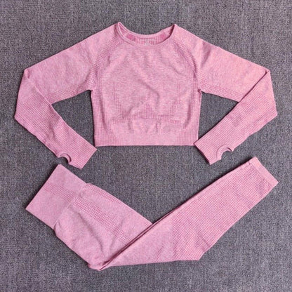 FlexFit Seamless Women’s Yoga Set: Comfort & Style
