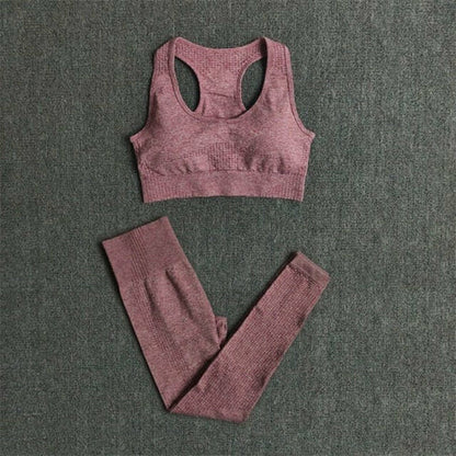 FlexFit Seamless Women’s Yoga Set: Comfort & Style