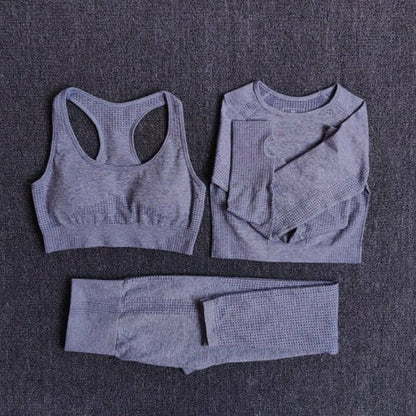 FlexFit Seamless Women’s Yoga Set: Comfort & Style