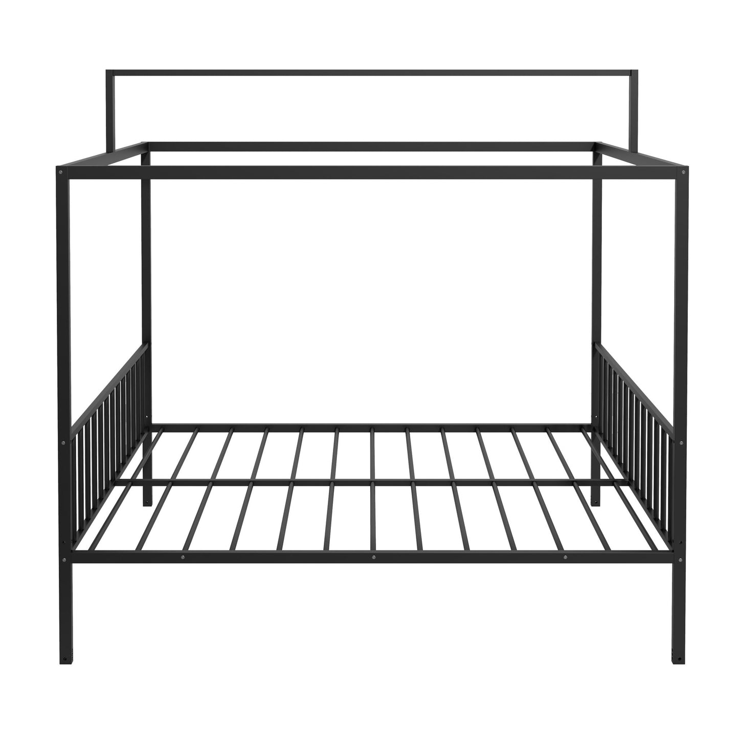 3 In 1 Convertible Montessori Floor Bed With Fenced Support