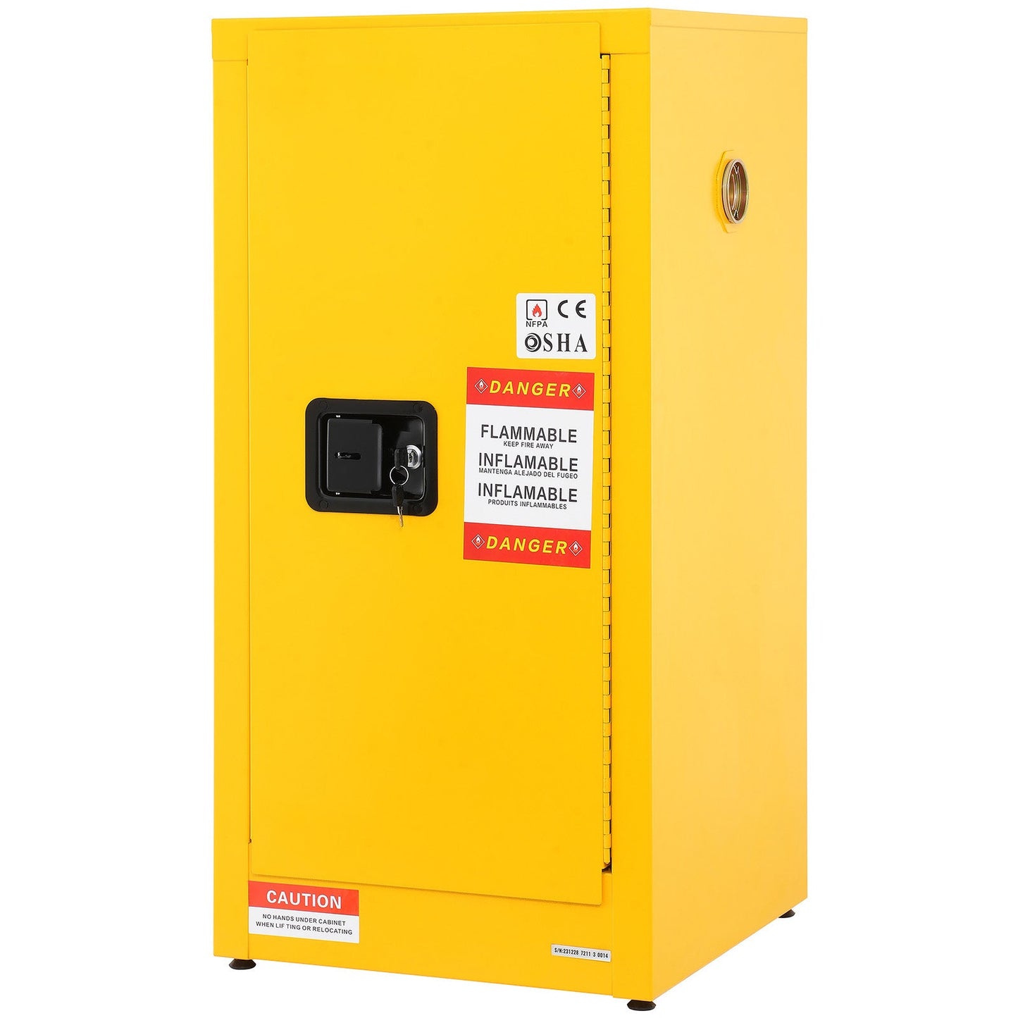 Galvanized Steel Flammable Storage Cabinet