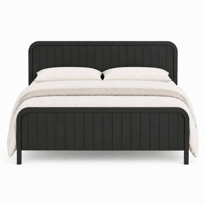 King Bed Frame with Headboard