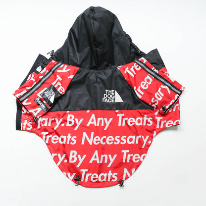 Windproof And Rainproof Dog Clothes Large Dog Raincoat Dog Pet Shell Jacket