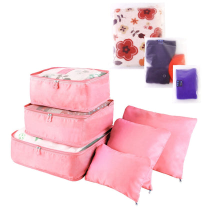 9-Piece Travel Packing Cubes – Water-Resistant Luggage Organizers