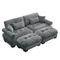 Super Comfort Oversized Modular Sectional Sofa With Movable Ottoman