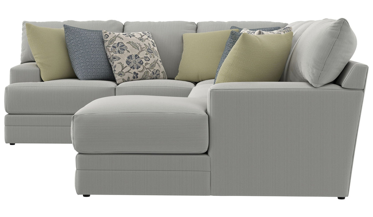 Stockbridge - Sectional With Comfort Coil Seating And 9 Accent Pillows Included