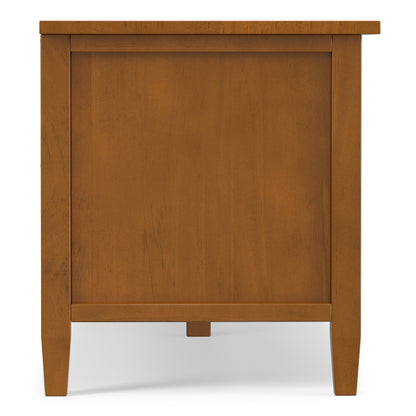 Warm Shaker - Handcrafted Low TV Media Stand