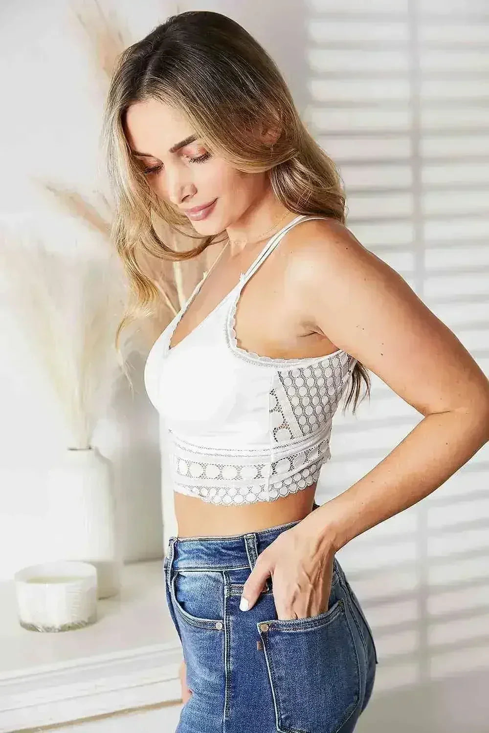 Lace Detail Bralette – Feminine & Comfortable | Femstylo
