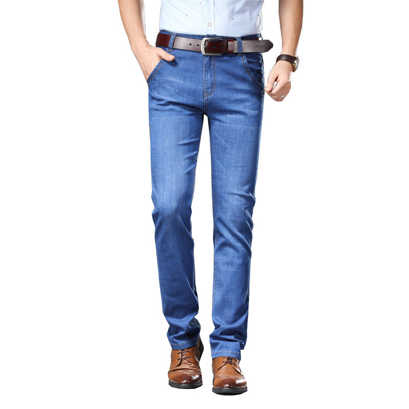 Straight Stretch Slimming Men's Clothing