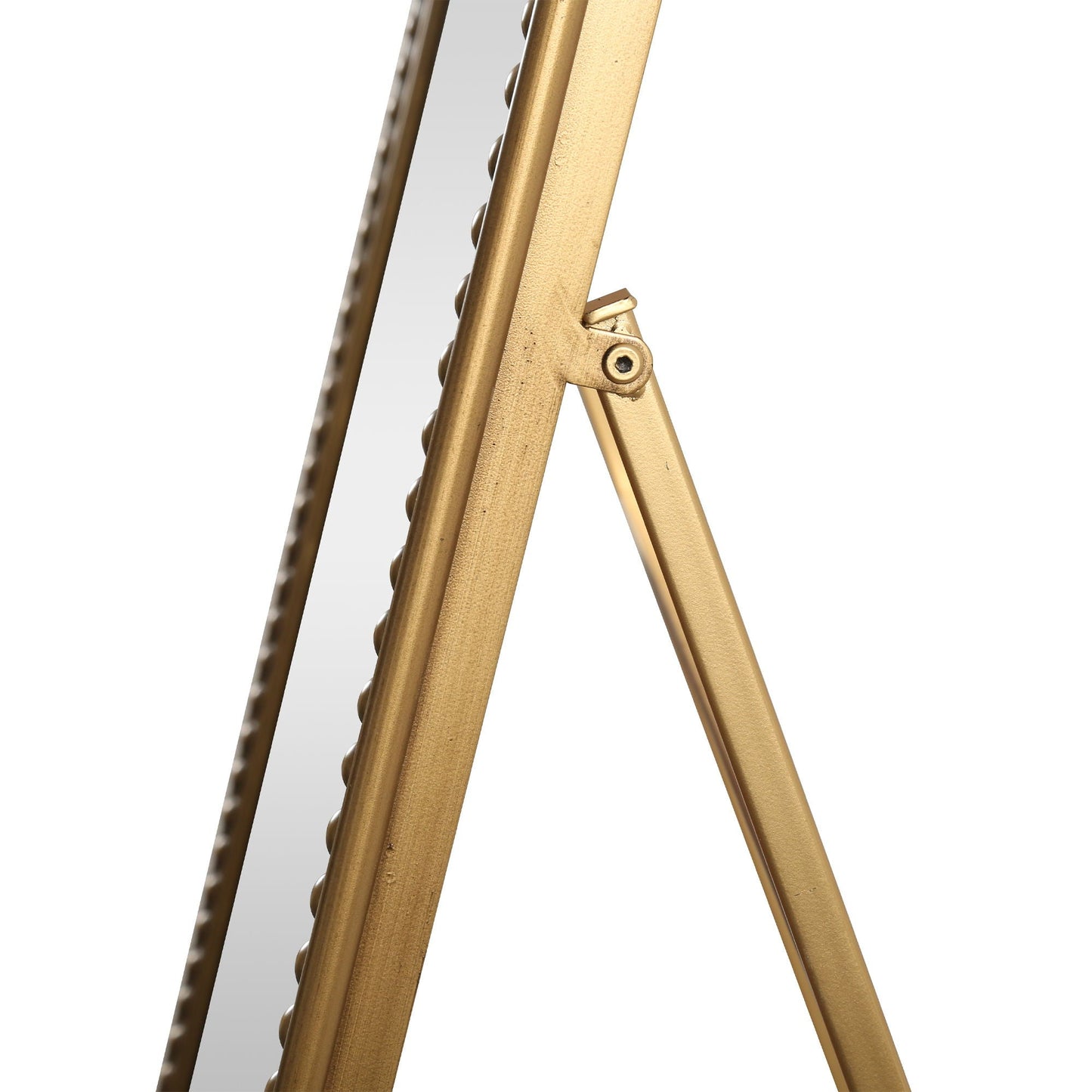Full Length Mirror With Stand, Floor Standing Dressing For Bedroom - Antique Gold