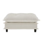 73 Chenille Ottoman