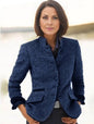 Multi-button Color Matching Women's Woolen Jacket