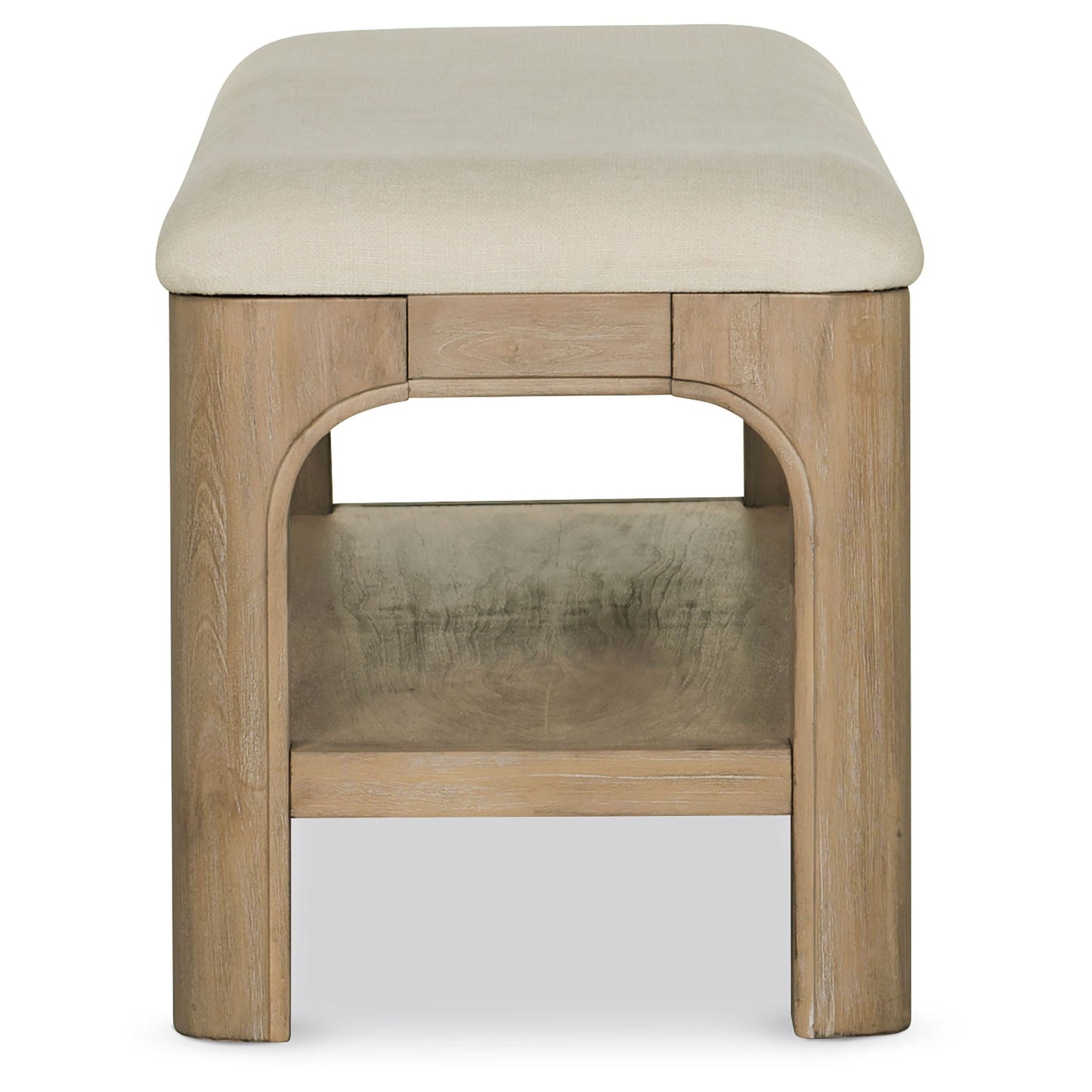 Solano 52-inch Bedroom Bed End Bench Weathered Mango