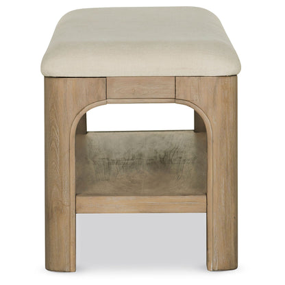 Solano 52-inch Bedroom Bed End Bench Weathered Mango