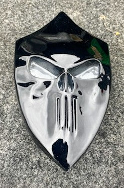 Custom Side-mounted horn cover with Punisher