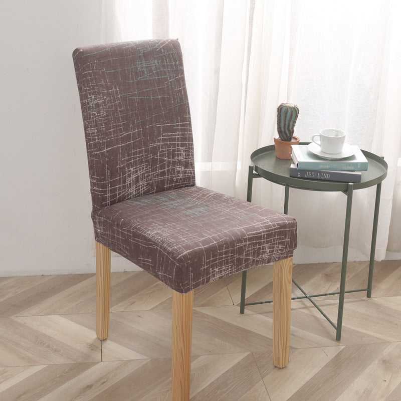 One-piece elastic chair cover computer seat cover