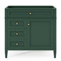 Bathroom Vanity With 2 Drawers And Tip-Out Drawer, Storage Cabinet