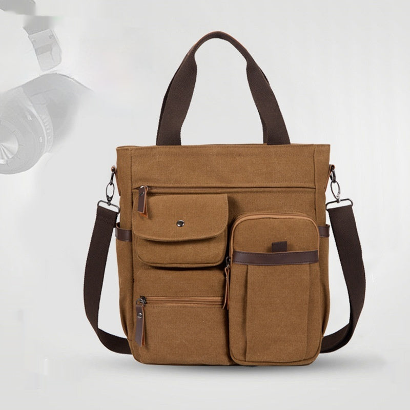 Mens Large-capacity Casual Single-shoulder Crossbody Bag