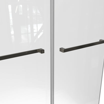 60"W x 75"H Double-Sliding Shower Door