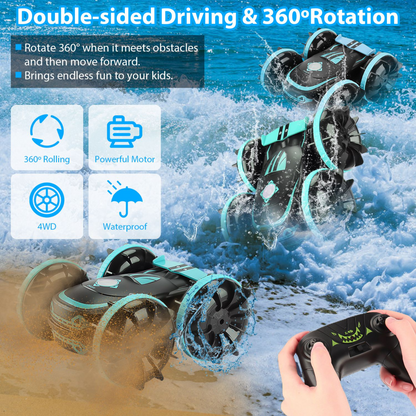 GBruno 2 In 1Amphibious RC Car Toy