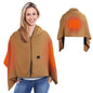 USB Heated Shawl, 77"x24", 3 Heat Levels