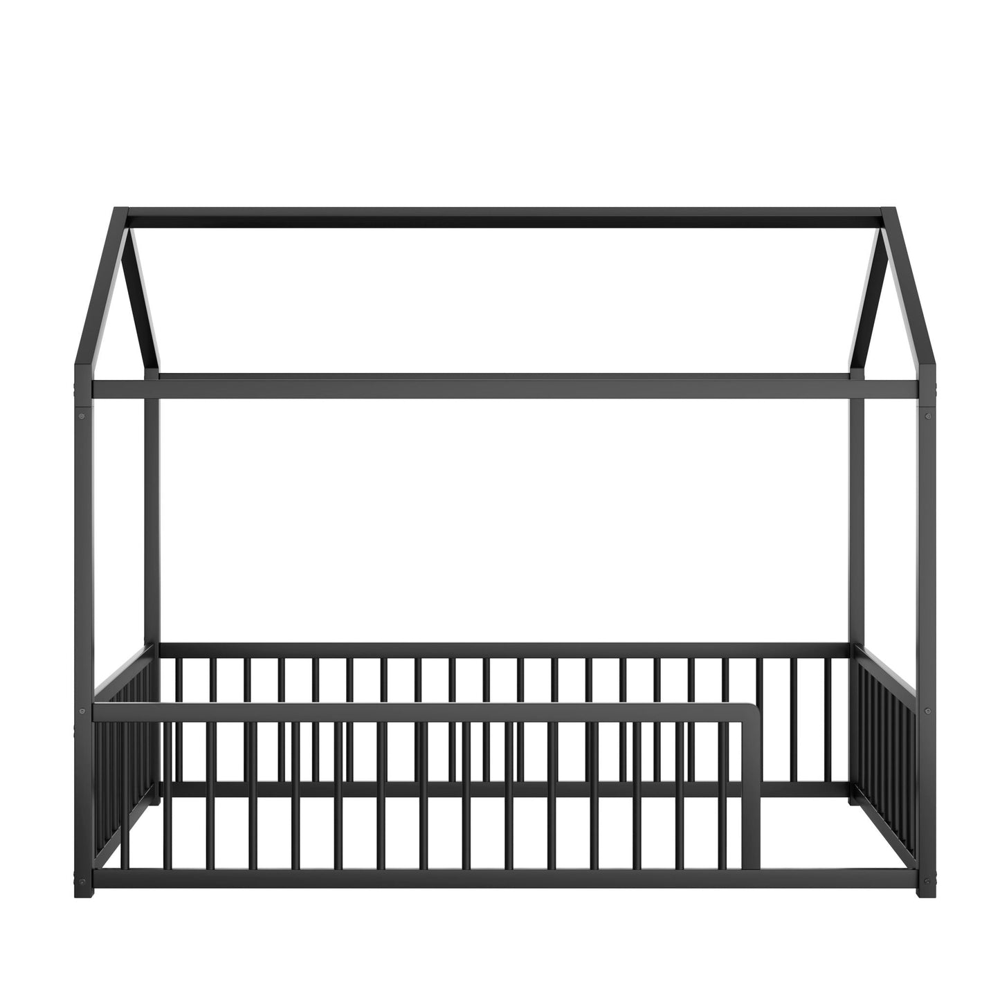Montessori Floor Bed Frame With House Shape
