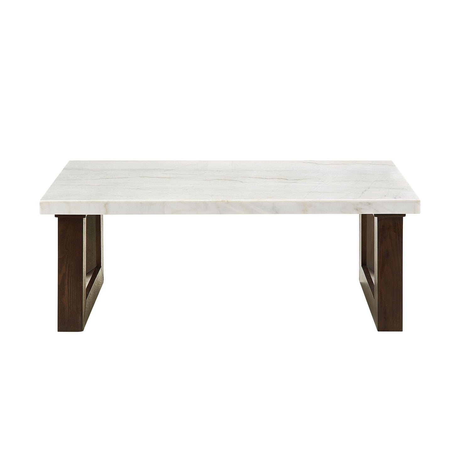 Edwyn Natural Marble Top End Table