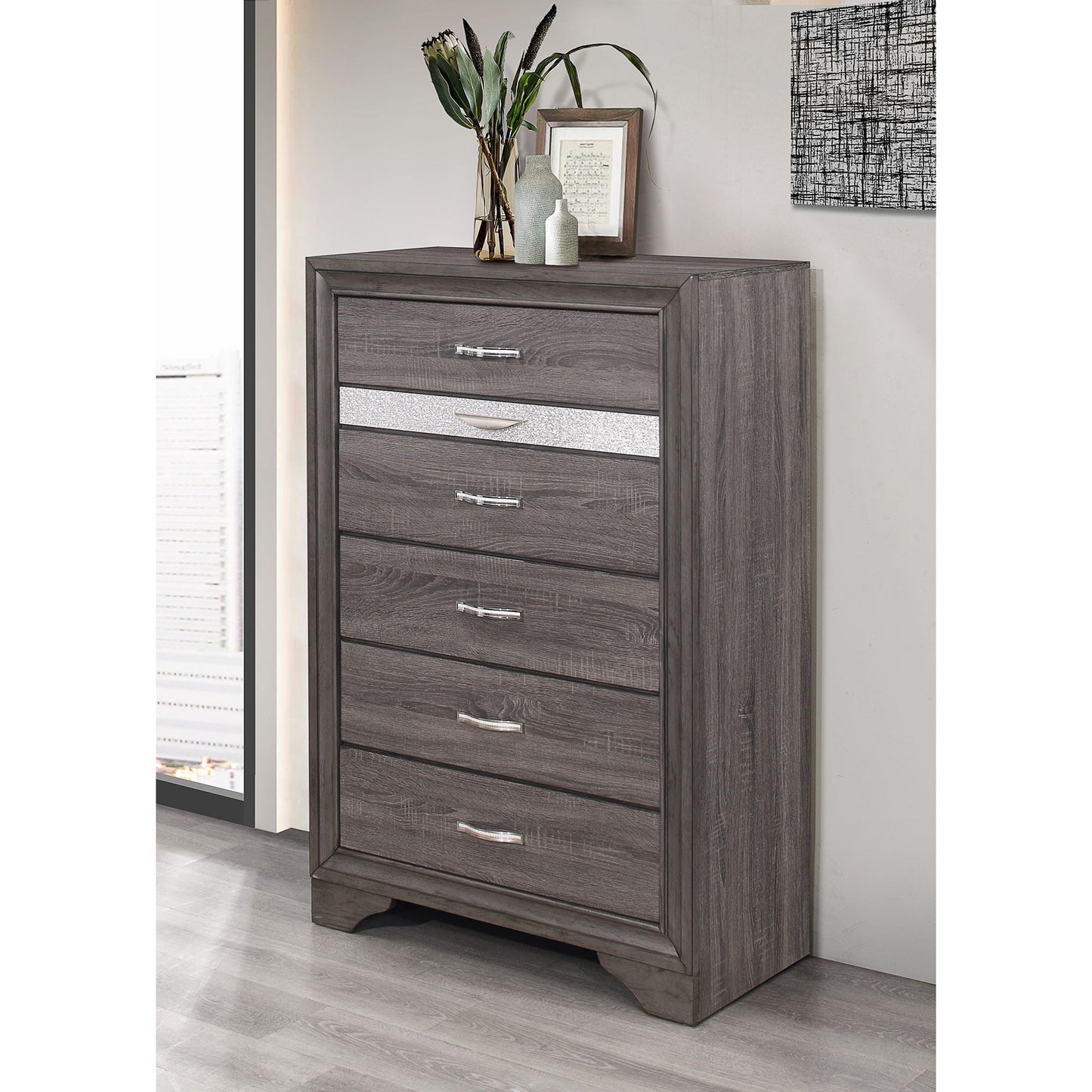 Ryder - Sparkle Chest - Gray