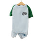 Cute Cartoon Patch Pet Jumpsuits - Soft Fleece Onesie For Small Dogs  Cats