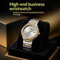Diamond-Encrusted Business Quartz Watch For Men And Women