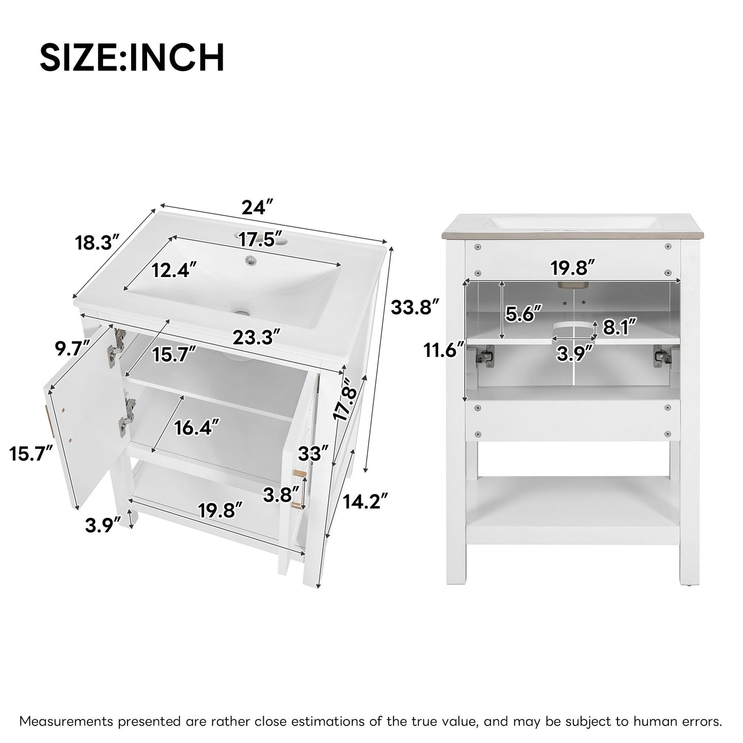 Modern Bathroom Vanity With Elegant Twill Design