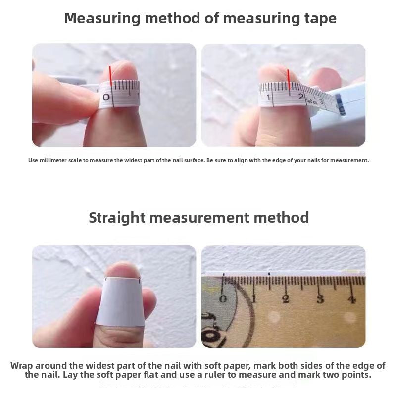 0951- Handmade press on nails fake nails removable