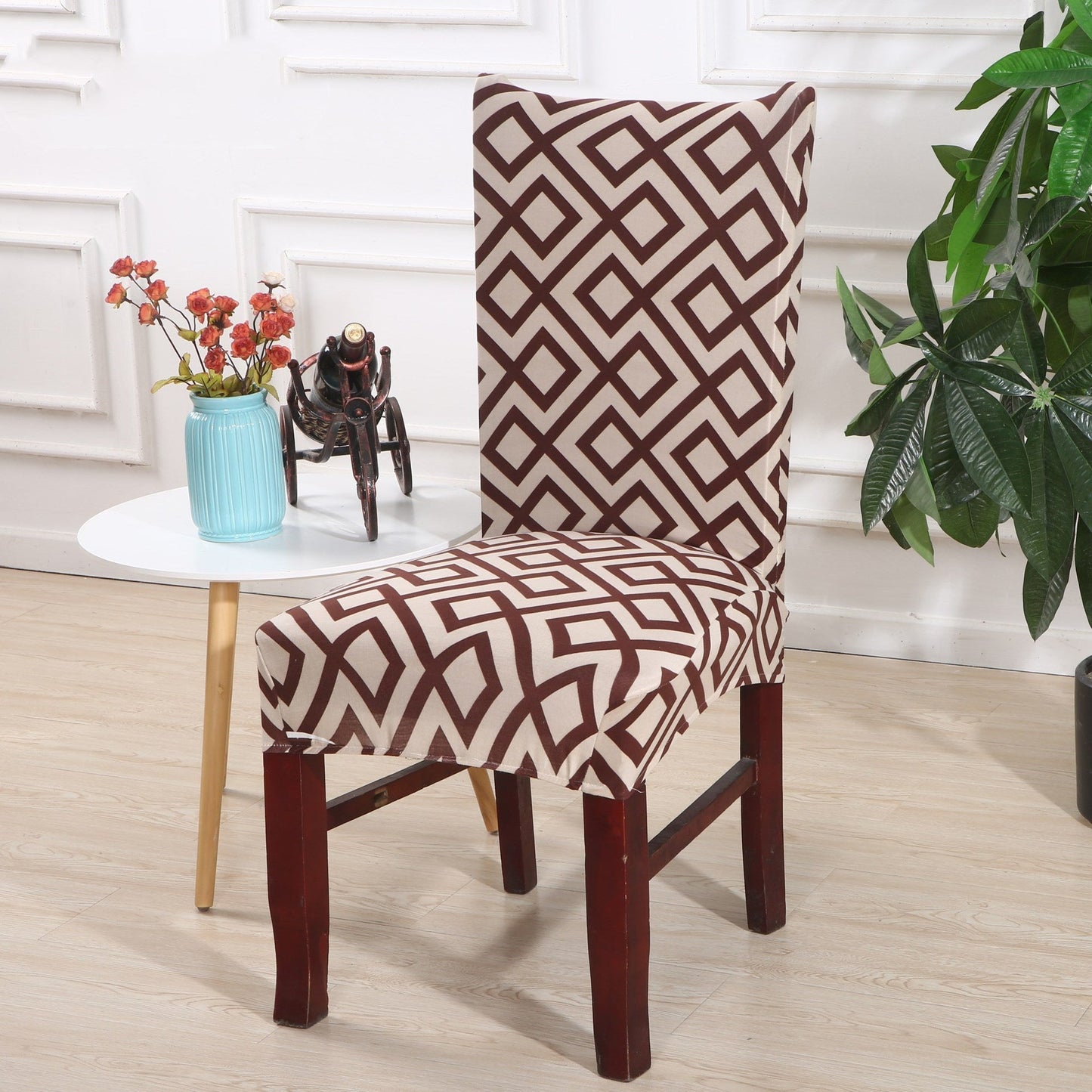 One-piece elastic chair cover computer seat cover