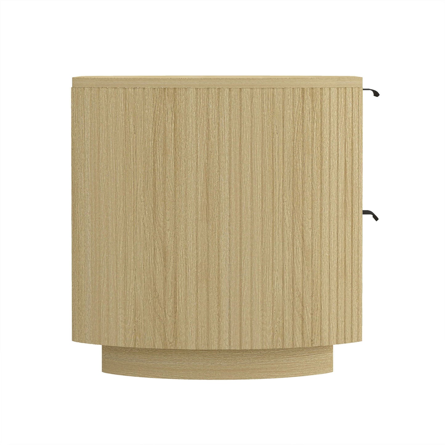Olivia - Nightstand With 2 Drawers - Oak