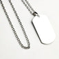 Custom Necklace Female Pendant Dog Tag Personalized Stainless Steel Ladies Birthday Gift