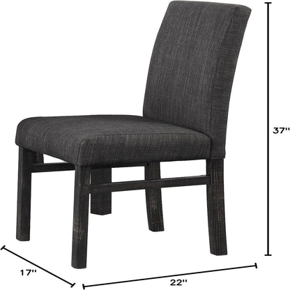 Transitional Upholstered Dining Chair For Kitchen (Set of 2)