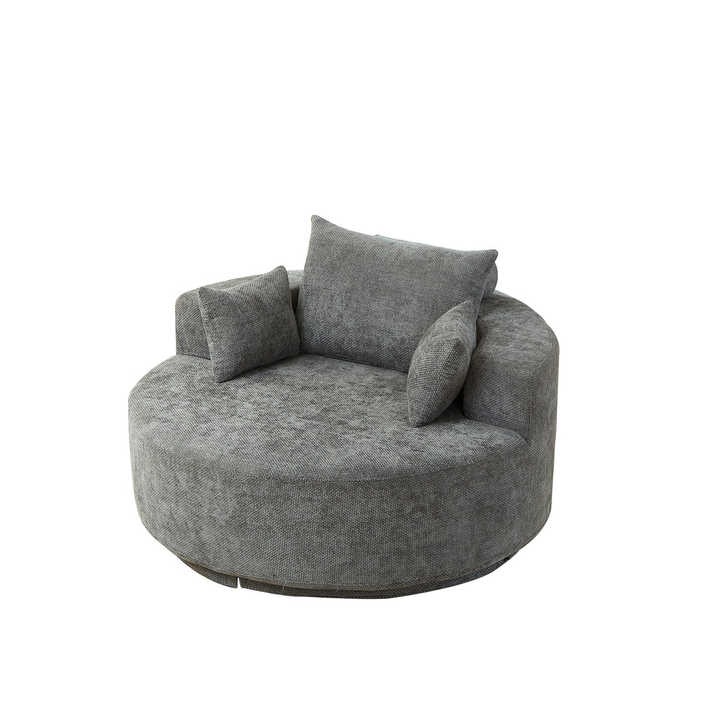 Single 360 Degree Swivel Chair For Living Room