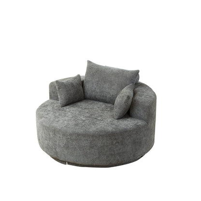 Single 360 Degree Swivel Chair For Living Room