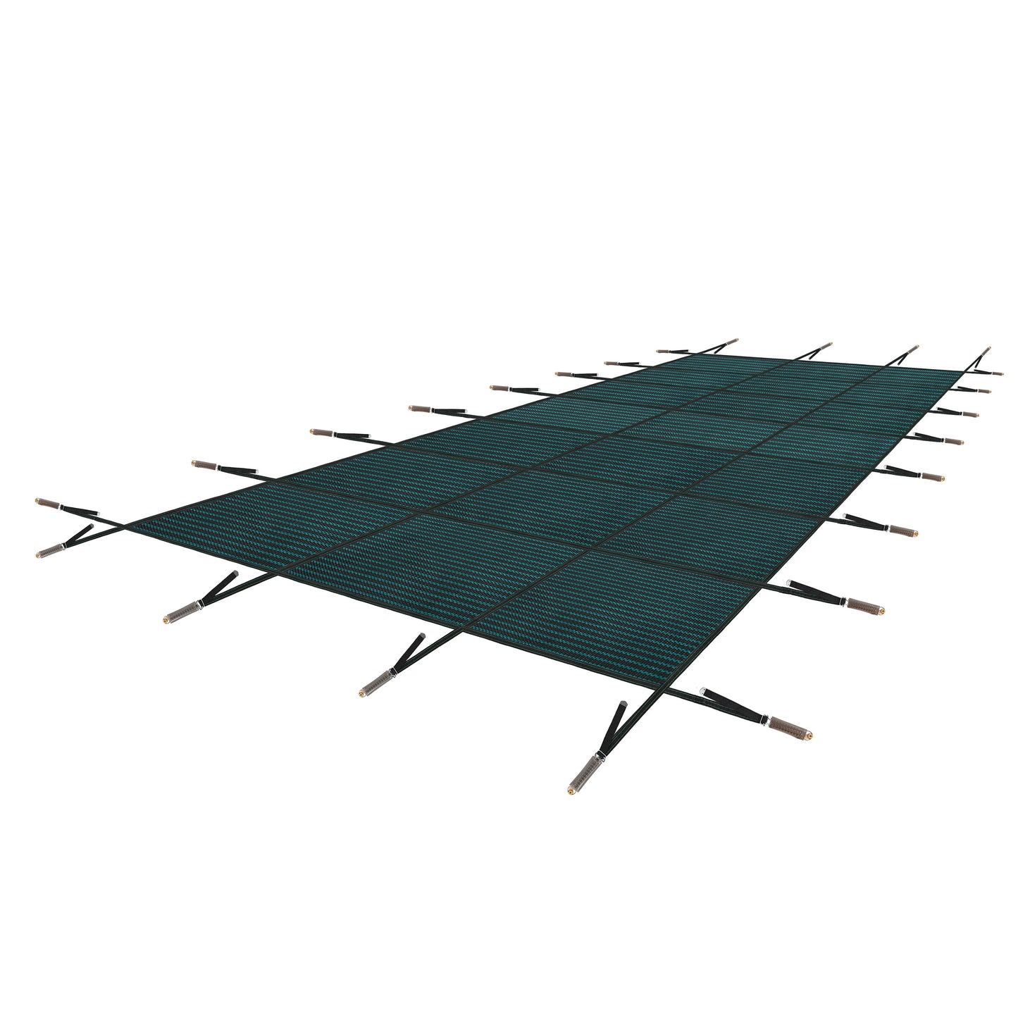 Swimming Pool Safety Cover, Fits 25x45ft Rectangular Inground Pools