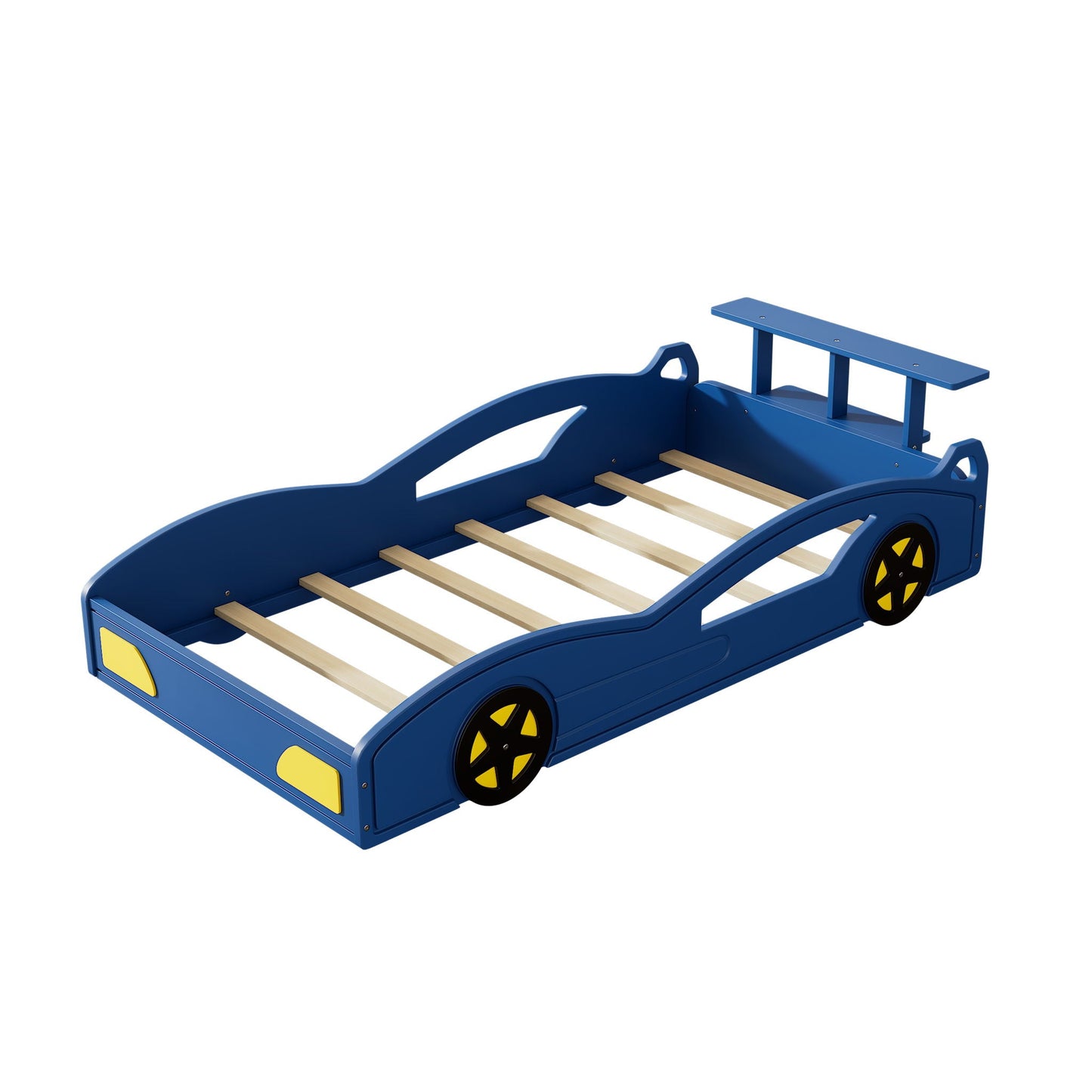 Race Car Platform Bed & Wheels