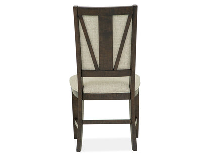 Westley Falls - Step Up Side Chair With Upholstered Seat & Back (Set of 2) - Graphite