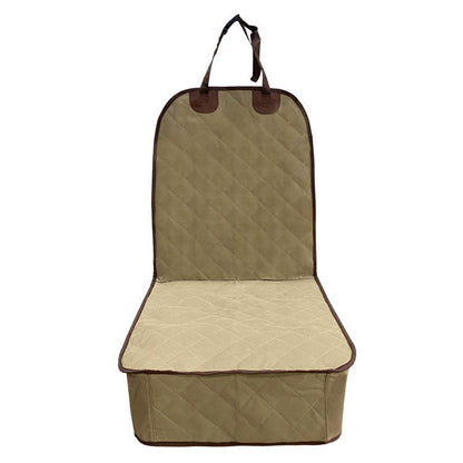 Pet Car Front Seat Cover Protector Waterproof Back Bench Seat Interior Travel Accessories Car Seat Covers Mat With Safety Belt