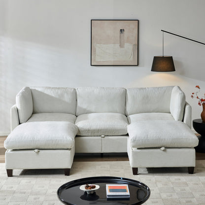 96.5" Sectional Couch for Living Room