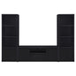 Sloat - 3 Piece Entertainment Center - Black