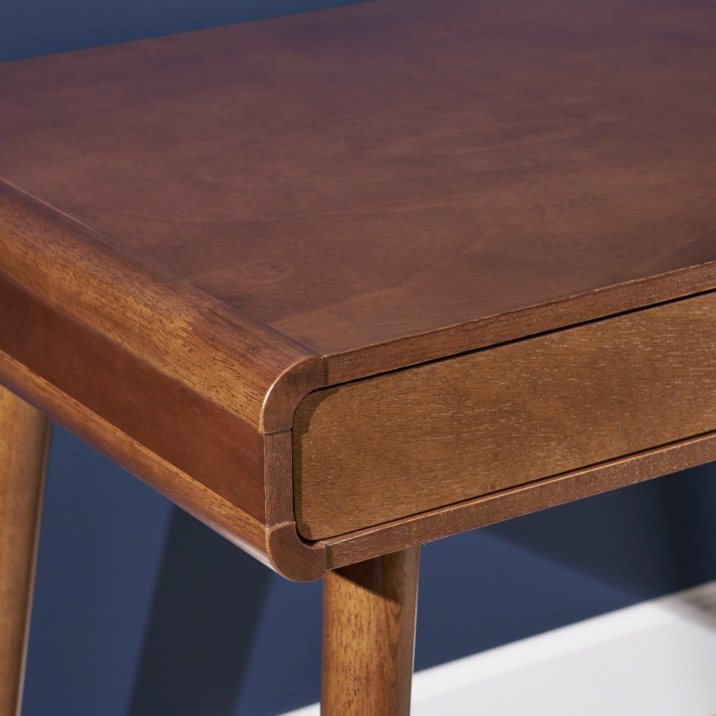 Writing Desk with Large Drawers, Computer Table for Home Office Workspace or Entryway