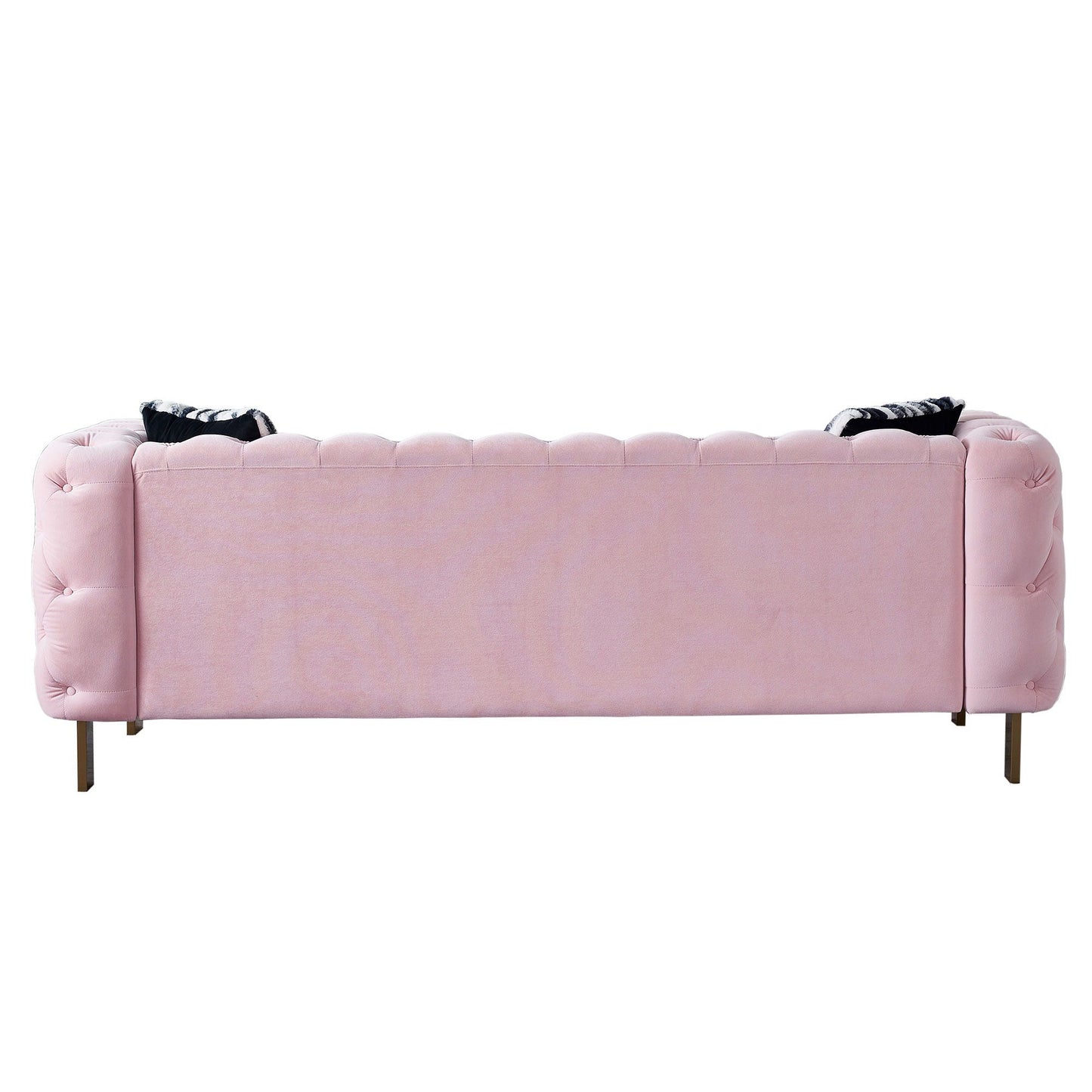 Chesterfield - Modern Tufted Living Room Sofa, 84.25''W Couch