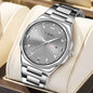 Simple Diamond Encrusted Quartz Watch Fashionable