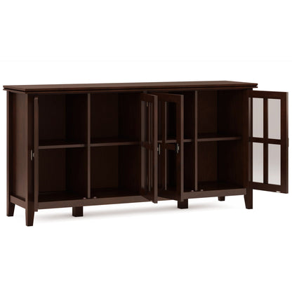 Artisan - Handcrafted Wide 4 Door Storage Cabinet